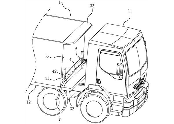 便于清理的礦山工程車