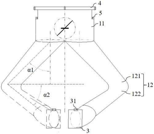 用于冶金爐的布料機(jī)構(gòu)及布料系統(tǒng)