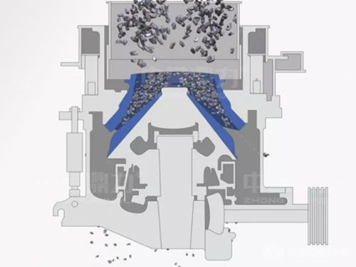 多缸液壓圓錐破碎機工作原理