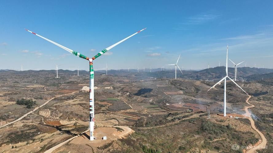 中國能建東電二公司助力松原氫能產業(yè)園，A86風電機組吊裝工作圓滿落幕